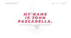 Desktop Screenshot of johnpascarella.com